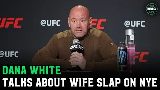 Dana White on NYE wife slap: “My punishment is this label for the rest of my life. Don't defend me.”