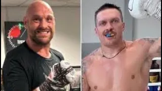 *Rare Footage* Oleksandr Usyk Vs Tyson Furry Training Camp - Who Look The Most Ready??