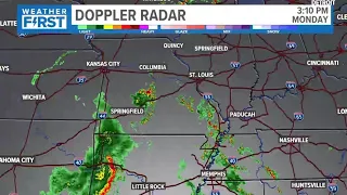 Pop-up storms headed to St. Louis