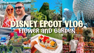 EPCOT FLOWER AND GARDEN FESTIVAL | GUARDIANS COSMIC REWIND | DISNEY WORLD VLOGS 2024 | ORLANDO VLOGS