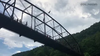 105ft BRIDGE JUMP (DOUBLE FRONTFLIP)