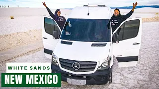 Road Trip White Sands National Monument: Sand Dunes and Scenic Drives in New Mexico #rvtravel