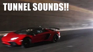 BEST SUPERCAR TUNNEL SOUNDS 2016 - LOUD!!