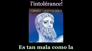 Sortilège - La Hargne Des Tordus - 01 - Lyrics / Subtitulos en español (Nwobhm) Traducida