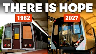 🇺🇸 America’s Newest Subway Unveiled | Fleet of the Future - 1982 ➡️ 2027 #trains #transit #travel