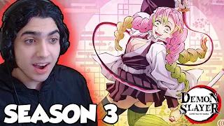 Demon Slayer Kimetsu no Yaiba Season 3 - Swordsmith Village Arc Official Teaser REACTION