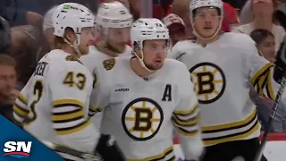 Charlie McAvoy Hops Off Bench To Snipe Goal Past Sergei Bobrovsky