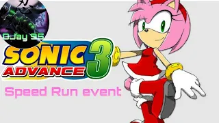 DJay 95 Plays: Sonic Advance 3 Speed run with Amy