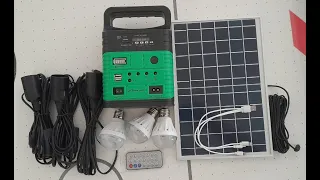 kit generador solar  portátil lion tools