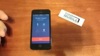 iOS 7 FaceTime Audio Sample Call