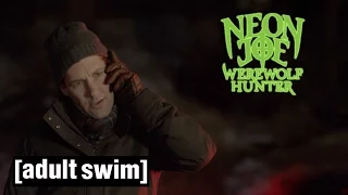 Paul Rudd attacked by a Werewolf | Neon Joe | Adult Swim