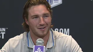 Boise State TE Riley Smith chats with KTVB at Mountain West Media Days