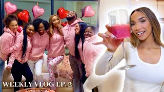 Girl's Night Valentine's Party + Another Ice Storm! | RAY'S WEEK S3