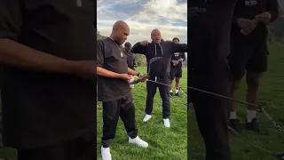 Dr. Dre teaches Big Boy the perfect archery technique 🏹