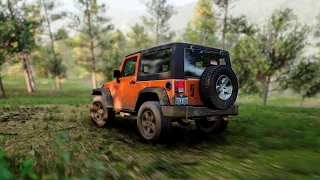 Jeep WRANGLER & Land Rover DEFENDER | Forza Horizon 5 - OFF ROAD w/Thrustmaster TX + TH8A SHIFTER