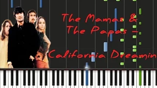 The Mamas & The Papas - California Dreamin Synthesia Tutorial