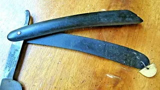 FROGGY SHAVE: Straight Razor Restoration - Imperial Razor Army & Navy 5/8