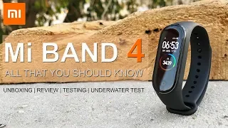 A week with the Mi Band 4 | On Land & Underwater!