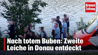 Nach totem Buben: Zweite Leiche in Donau entdeckt | krone.tv NEWS