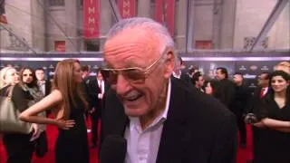 Stan Lee's 'The Avengers' World Premiere Red Carpet Soundbites