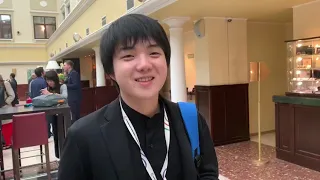 Mao Fudjita (piano) - Interview at the XVI Tchaikovsky competition (2019)