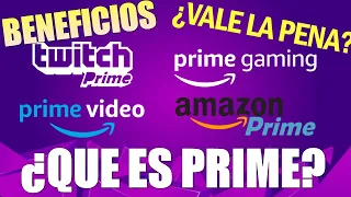 ✅ ¿QUE ES TWITCH PRIME, AMAZON PRIME, PRIME GAMING Y PRIME VIDEO? BENEFICIOS Y PRUEBA GRATIS 🎁