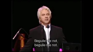 Dmitri Hvorostovsky. Do not awaken memories...