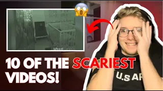 10 SCARY Videos To CRY Yourself To SLEEP to (REACTION!)
