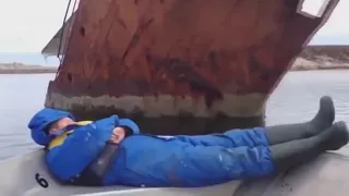 Drunk Russian fishing!