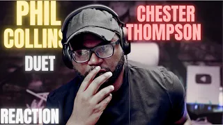 Phil Collins and Chester Thompson Drums Duet (First Reaction!!)