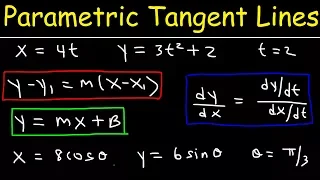 Tangent Lines of Parametric Curves