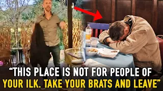 Millionaire shamed a poor father before his children at a fancy restaurant. But then...