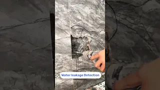 How to locate a leakage with acoustic water leak detector| Water leakage Detection device | easy way