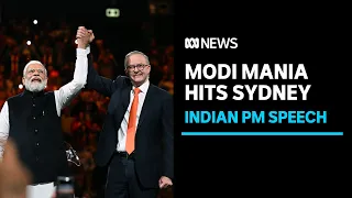 Modi meets Australian celebrities, business figures, ahead of Sydney rally | ABC News