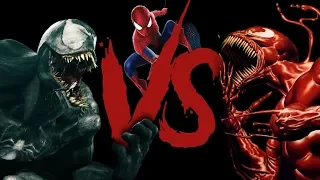 Venom Vs Spiderman Vs Carnage Rap Battle (Marvel Comics) | Daddyphatsnaps