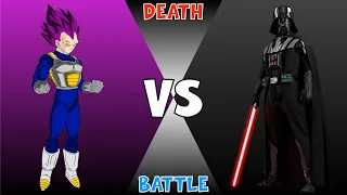 Ultra Ego Vegeta vs. Darth Vader | Death Battle