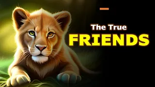 "The Wise Lion and the Adventurous Friends - A Heartwarming Bedtime Story for Kids"