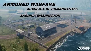 armored warfare.-  academia de comandantes.-   sabrina