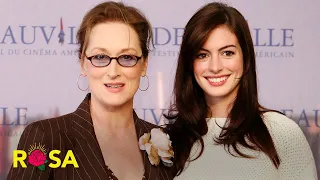 El secreto de Anne Hathaway sobre Meryl Streep