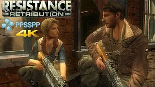 PPSSPP 1.11.3 | Resistance Retribution 4K 60FPS UHD | PSP Emulator Gameplay