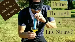 Does Drinking Urine through a LifeStraw really work? Life straw Test and Review