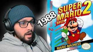 Here We Go! Back To 1988! First Time Playing Super Mario Bros. 2  [Mario Monday #5]