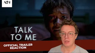 TALK TO ME (Official A24 Trailer) The Popcorn Junkies reaction