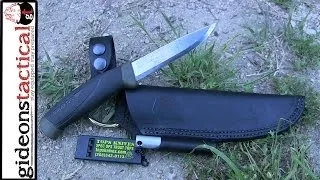 Mora & TOPS Leather Bushcraft Sheath: Great!