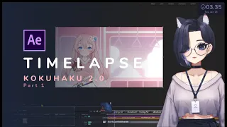 【Timelapse】Animated Overlays P2U - Kokuhaku 2.0