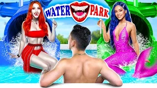 Le Vampire et la Sirène ont Construit un Parc Aquatique à la Maison! Transformation Extrême de Pièce