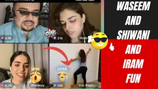 Waseem play with shiwani and iram funny game