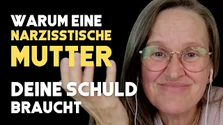 Eine NARZISSTISCHE MUTTER / ein NARZISST braucht, dass du dich SCHULDIG fühlst . ICH SAG DIR WARUM