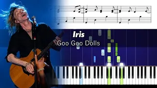 Goo Goo Dolls - Iris - Classical Piano Tutorial with Sheet Music