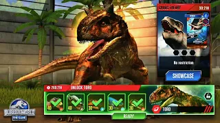 Unlock Toro The Carnotaurus And Chaos Theory Event - Jurassic World The Game